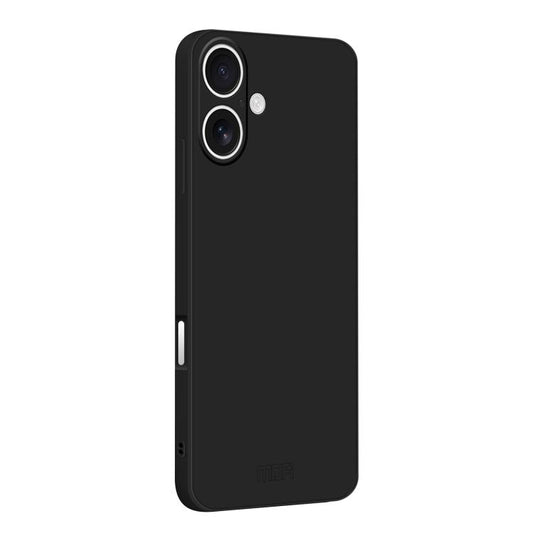 For iPhone 17 MOFI Caring Soft Shell Liquid Silicone Skin Feel Phone Case(Black) - iPhone 17 Cases by MOFI | Online Shopping UK | buy2fix