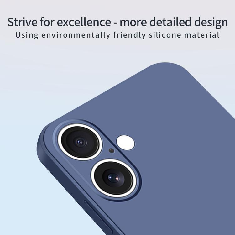 For iPhone 17 MOFI Caring Soft Shell Liquid Silicone Skin Feel Phone Case(Dark Green) - iPhone 17 Cases by MOFI | Online Shopping UK | buy2fix