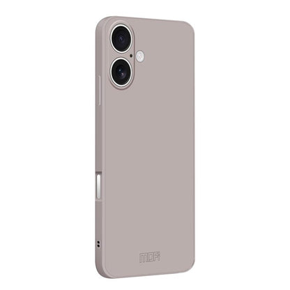 For iPhone 17 MOFI Caring Soft Shell Liquid Silicone Skin Feel Phone Case(Titanium Gray) - iPhone 17 Cases by MOFI | Online Shopping UK | buy2fix