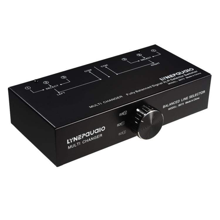 B073 1 Input 3 Output Fully Balanced Signal Selector 3-Channel Balanced Line Selector, No Need For External Power Supply Lossless Switching -  by buy2fix | Online Shopping UK | buy2fix