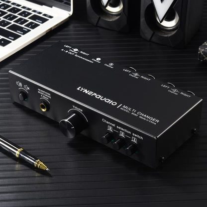 B082 3 Input 3 Output Audio Signal Selector Balanced Line Switcher -  by buy2fix | Online Shopping UK | buy2fix