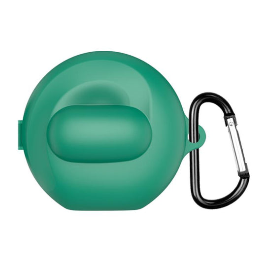 For Soundcore V40i Solid Color Silicone Earphone Protective Cover(Green)