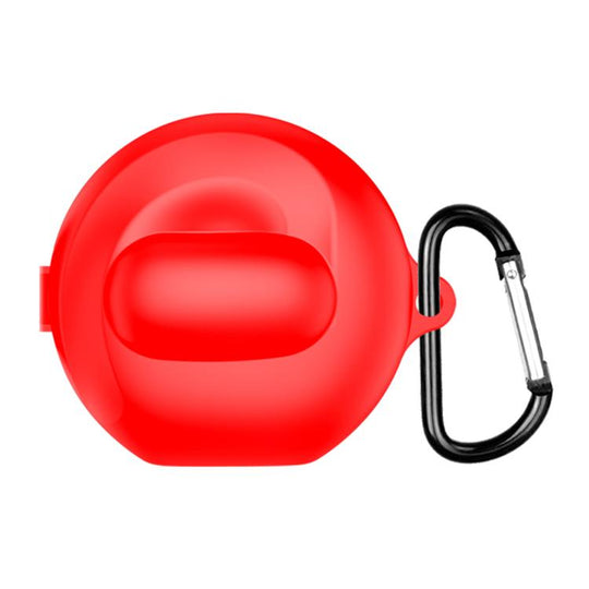 For Soundcore V40i Solid Color Silicone Earphone Protective Cover(Red)
