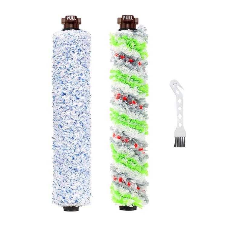 JUNSUNMAY 2pcs Replacement Brush Roll for Bissell CrossWave Vacuum Cleaner 1866 / 1868, Style:Wood Floor+Pet Brush - For Bissell Accessories by JUNSUNMAY | Online Shopping UK | buy2fix