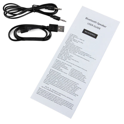 AEC BQ615 PRO Colorful LED Wireless HiFi Stereo Speaker, Combines Bluetooth + TF card player + FM radio + AUX + NFC - Desktop Speaker by AEC | Online Shopping UK | buy2fix