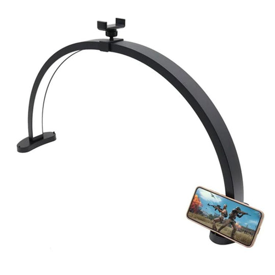 HD-M11X 28 inch LED Light Semi-Circular Desktop Beauty Lamp Fill Light For Tattoo / Nail Art, Plug:US Plug