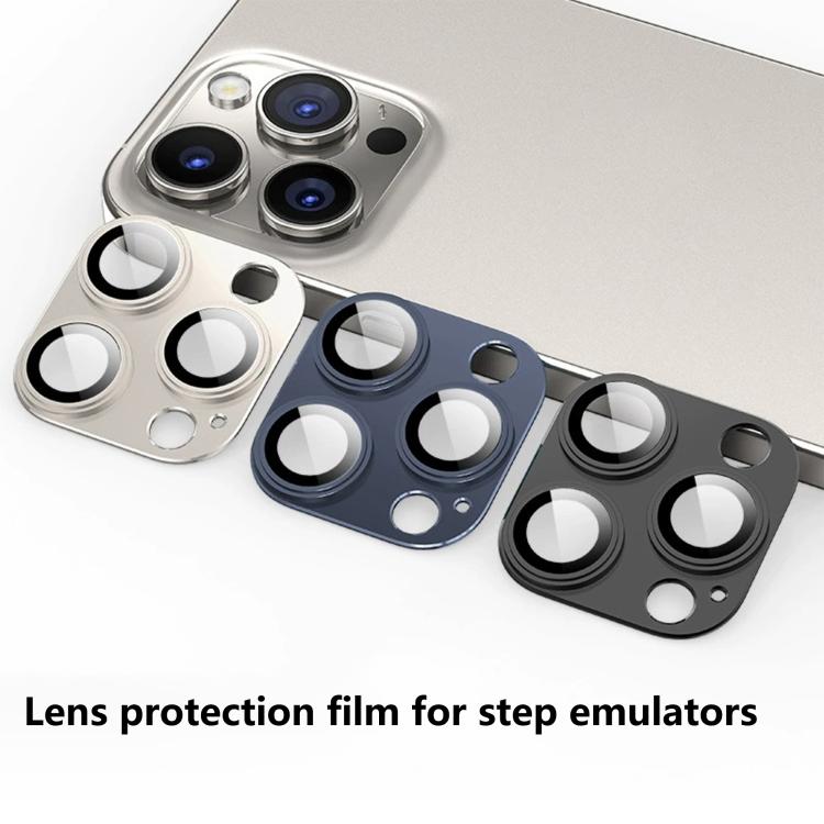 For iPhone Air Kalebol Precise Alignment Stepped Eagle Eye Metal Lens Film(Black) - iPhone Air Tempered Glass by Kalebol | Online Shopping UK | buy2fix