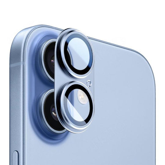 For iPhone 17 Kalebol Armor Full-Coverage Metal Lens Ring Protector Film(Blue)