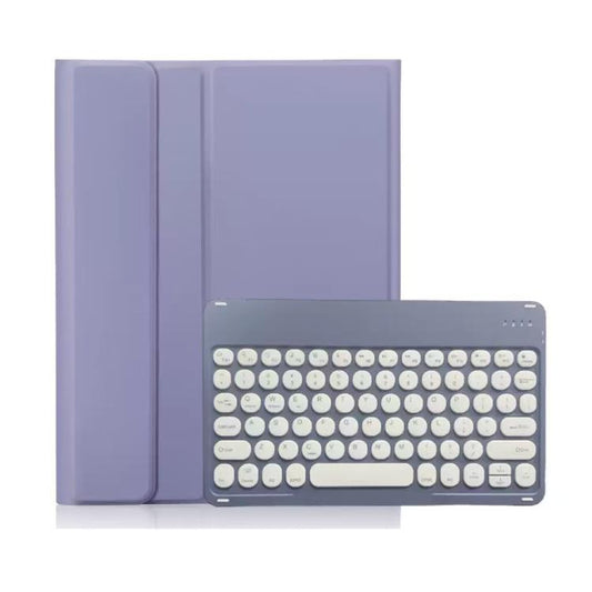 For ipad Air 6/7 11 Magnetic Bluetooth Keyboard Case for Tablet(Lavender Purple) - For iPad Air by buy2fix | Online Shopping UK | buy2fix