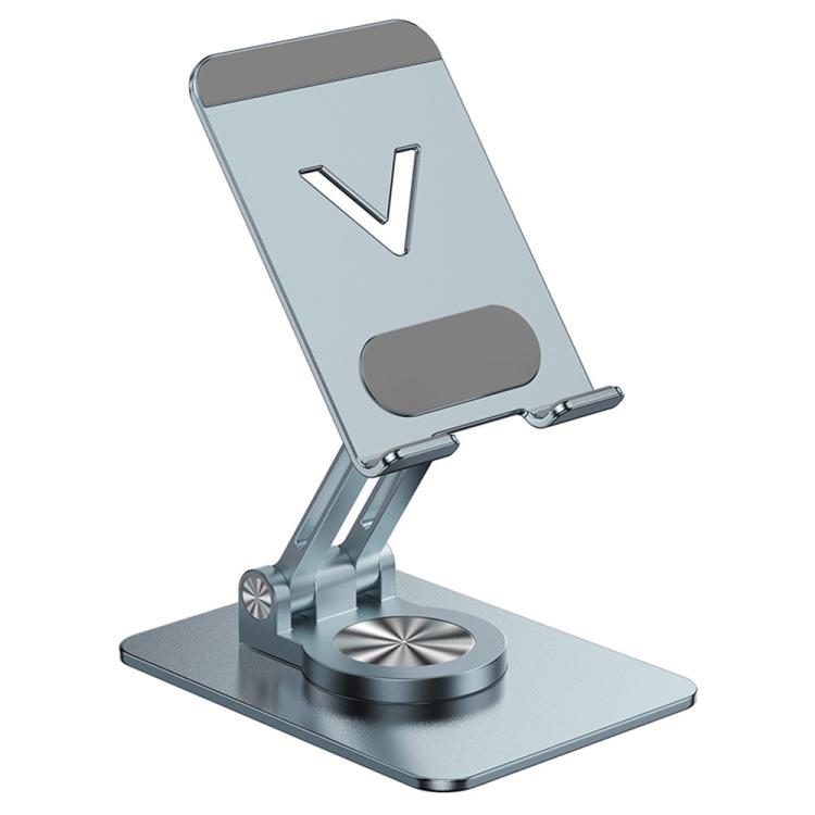 L11 Portable Foldable Rotating Aluminum Alloy Desktop Phone Tablet Holder(Grey) - Desktop Holder by buy2fix | Online Shopping UK | buy2fix
