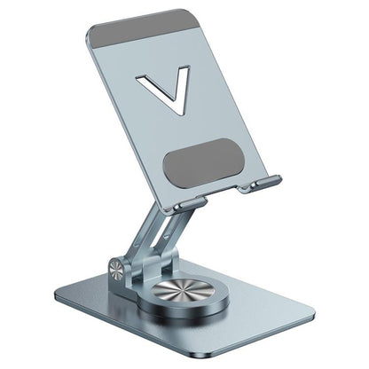 L11 Portable Foldable Rotating Aluminum Alloy Desktop Phone Tablet Holder(Grey) - Desktop Holder by buy2fix | Online Shopping UK | buy2fix