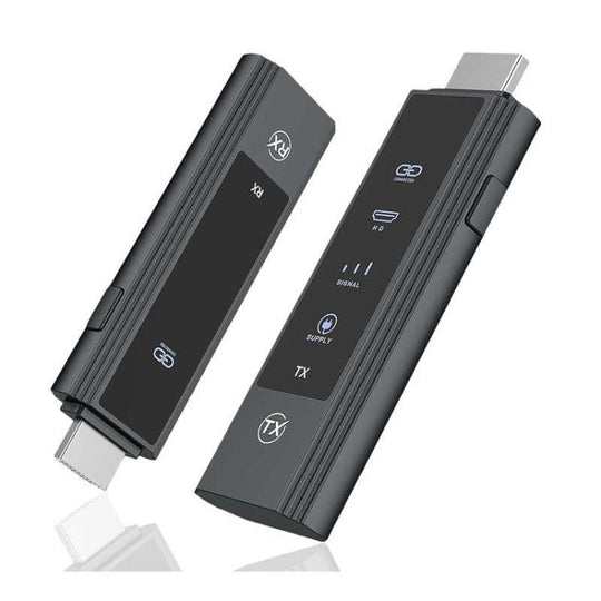 Wireless HDMI Extender 4K HD Decode 1080P Output,Monitor from PC/Laptop/Projector/TV Box