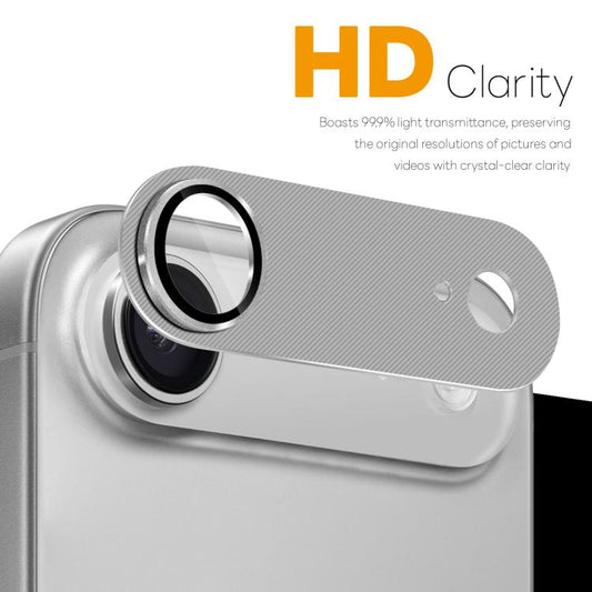 For iPhone Air NORTHJO CD Vein Camera Lens Protector Tempered Glass Rear Lens Film(Grey) - iPhone Air Tempered Glass by NORTHJO | Online Shopping UK | buy2fix