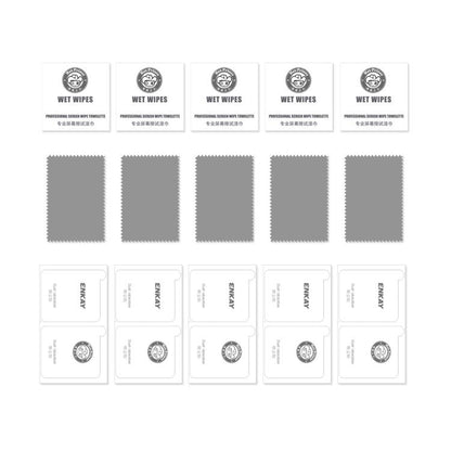 For iPhone Air 5pcs ENKAY Thickened Glue No White Edge 9H Big Arc Edge High Aluminum-silicon Tempered Glass Film - iPhone Air Tempered Glass by ENKAY | Online Shopping UK | buy2fix