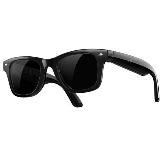 W300 Smart Glasses, Support UV Ultraviolet Detection / AI Intelligent Translation / Bluetooth Calling(Black)