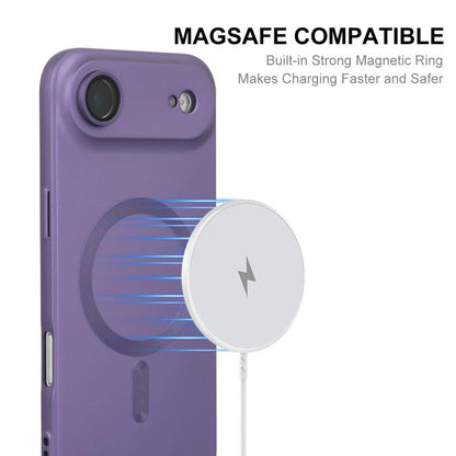 For iPhone Air ENKAY MagSafe Matte TPU Phone Case with Lens Film(Pink) - iPhone Air Cases by ENKAY | Online Shopping UK | buy2fix