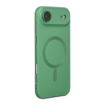 For iPhone Air ENKAY MagSafe Matte TPU Phone Case with Lens Film(Green) - iPhone Air Cases by ENKAY | Online Shopping UK | buy2fix