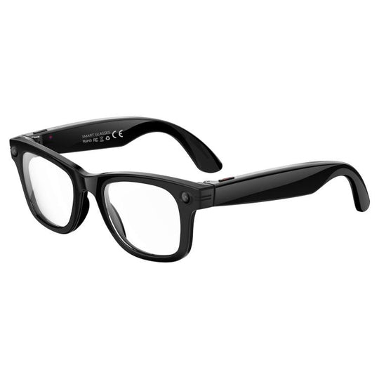 W620 Smart Glasses, Support AI Voice Wake-Up / AI Photo Recognition / AI Intelligent Translation(White)