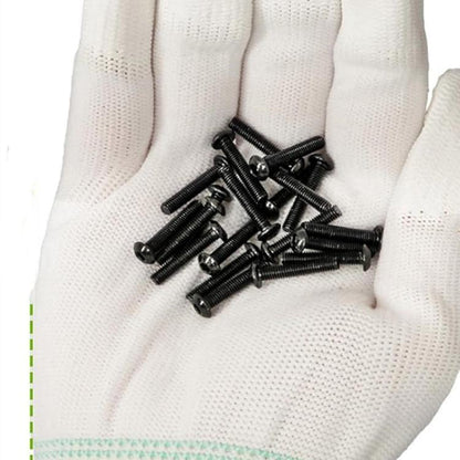 Hexagon Flat Head Bolts Nuts + Washers Alloy Steel Class 10.9, With Hexagon Wrench (M2-M5) - Tool Kits by buy2fix | Online Shopping UK | buy2fix