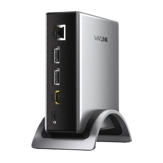 WAVLINK UMD27PRO Support 8K 30Hz 4K 144Hz 140W HUB Docking Station, Plug:EU Plug