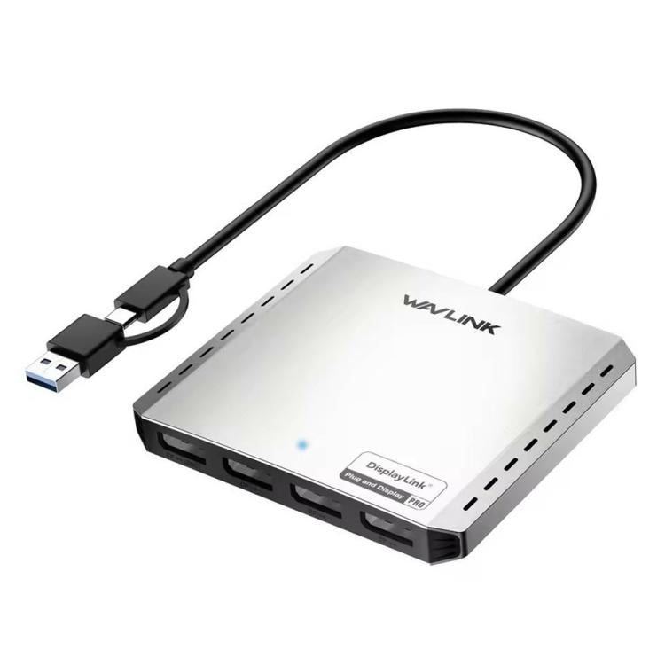 WAVLINK UG7501D 85W Upstream Charging 4 DP Converter 4K / 8K Display Adapter -  by WAVLINK | Online Shopping UK | buy2fix