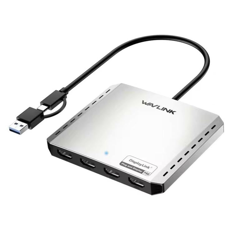 WAVLINK UG7501H 85W Upstream Charging 4 HD Converter 4K Display Adapter - Adapter by WAVLINK | Online Shopping UK | buy2fix