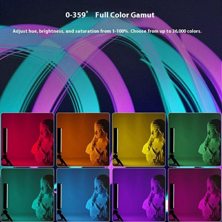 VLOGLITE B15RGB For Photography Live Streaming RGB Ambient Lamp Handheld LED Light Stick -  by VLOGLITE | Online Shopping UK | buy2fix