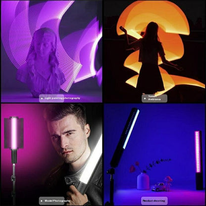 VLOGLITE B20RGB Magnetic LED Fill Light Handheld 20 Modes RGB Photography Light Stick -  by buy2fix | Online Shopping UK | buy2fix