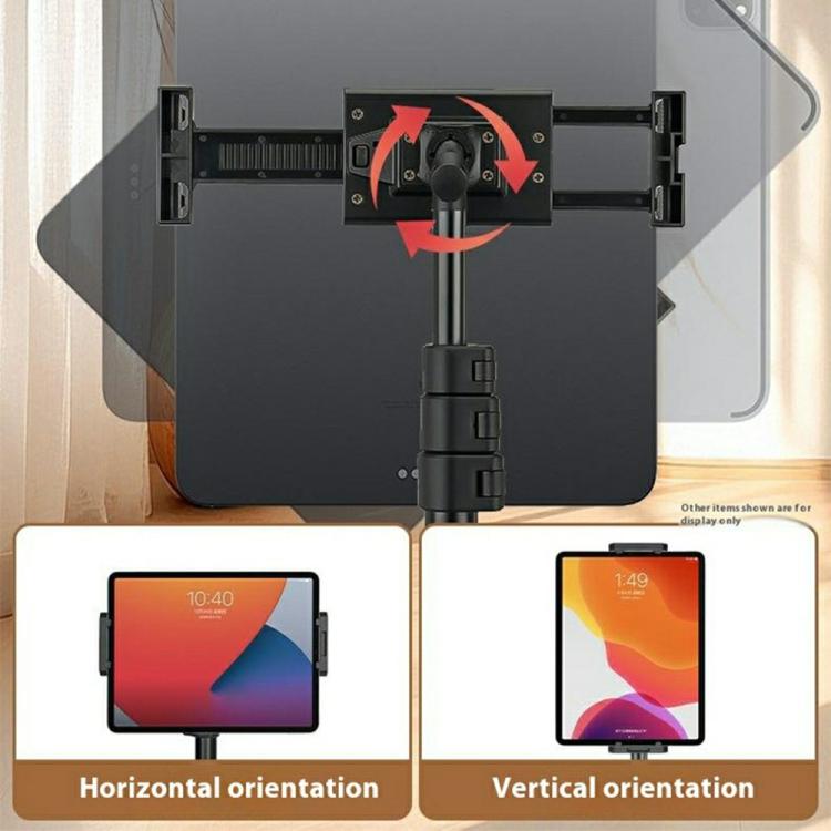 YUNTENG VCT-5229 For Smartphone / Tablet Folding Floor Stand Adjustable Height Tripod - Tripods by YUNTENG | Online Shopping UK | buy2fix