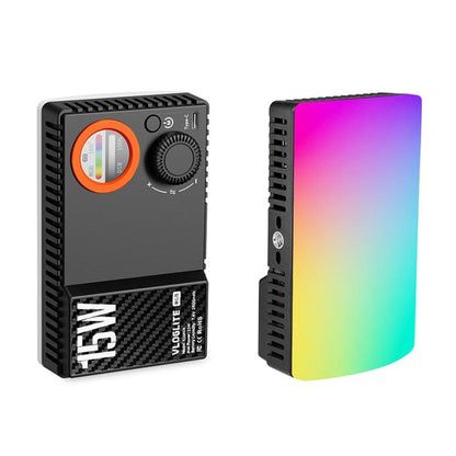 VLOGLITE K15RGB Photography Studio Camera Lamp 15W Full Color Fill Light RGB LED Video Light -  by VLOGLITE | Online Shopping UK | buy2fix