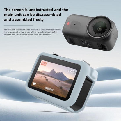 For DJI Osmo Nano Sports Camera Body Silicone Protective Cover(Grey) - Case & Bags by buy2fix | Online Shopping UK | buy2fix