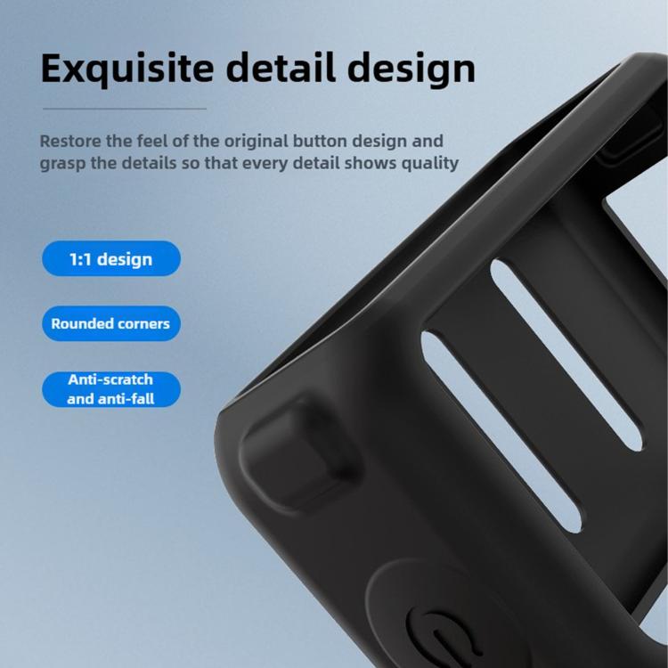 For DJI Osmo Nano Sports Camera Body Silicone Protective Cover(Grey) - Case & Bags by buy2fix | Online Shopping UK | buy2fix
