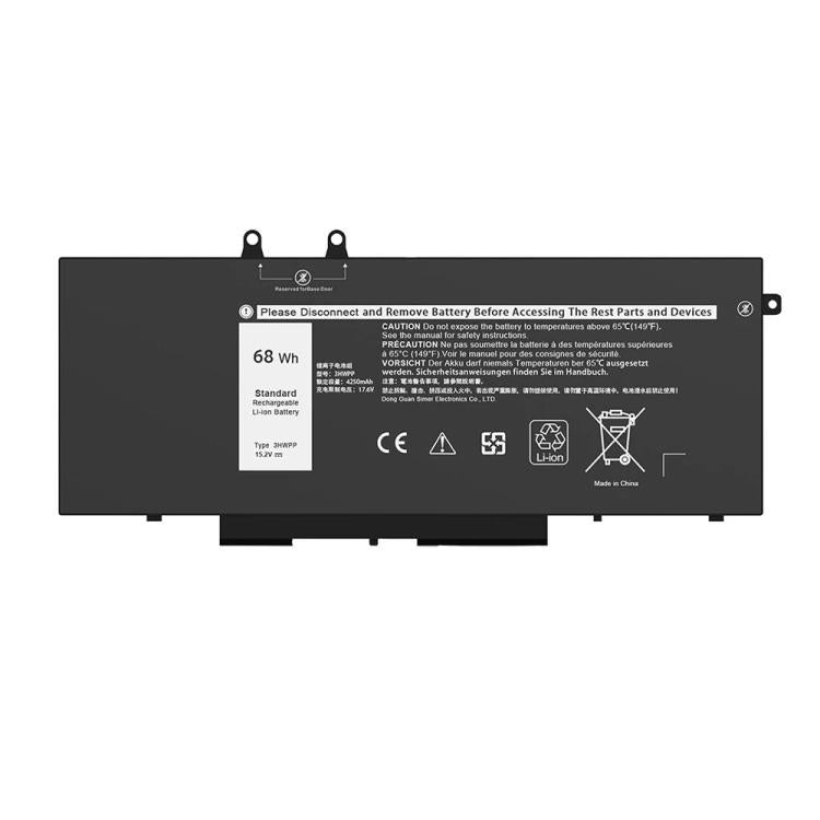 3HWPP 15.2V 68Wh Laptop Battery for Dell Latitude 5401 5410 5411 5501 5510 5511 Precision 3541 3551 - Dell Spare Parts by buy2fix | Online Shopping UK | buy2fix