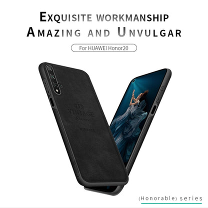 PINWUYO Shockproof Waterproof Full Coverage PC + TPU + Skin Protective Case for Huawei Honor 20(Brown) - Honor Cases by PINWUYO | Online Shopping UK | buy2fix