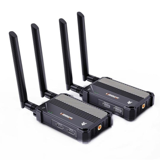 VRRIIS WL095 P Long Range Dual Band Low Latency 4K Ultra HD Wireless Transmitter Receiver Kit, Plug:US Plug