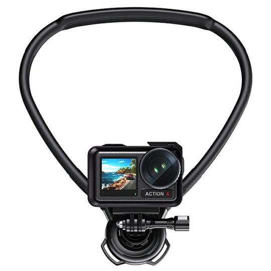 G01 Rotatable Neck Holder Bracket For DJI, GoPro, Insta360, and other Action Cameras