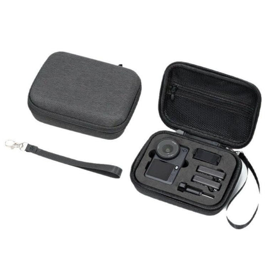 For DJI Osmo Action 6 Action Cameras Portable Kit Storage Bag With Handle Hanging Strap(Black)