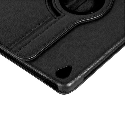 ENKAY 360 Degree Rotation Lichi Texture Leather Case with Holder for HUAWEI MediaPad M6 10.8 2019(Black) - Huawei by ENKAY | Online Shopping UK | buy2fix