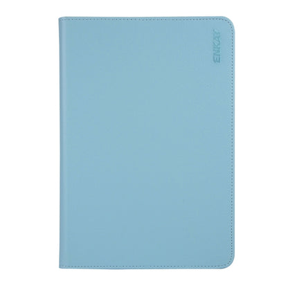 ENKAY 360 Degree Rotation Lichi Texture Leather Case with Holder for HUAWEI MediaPad M6 10.8 2019(Light Blue) - Huawei by ENKAY | Online Shopping UK | buy2fix