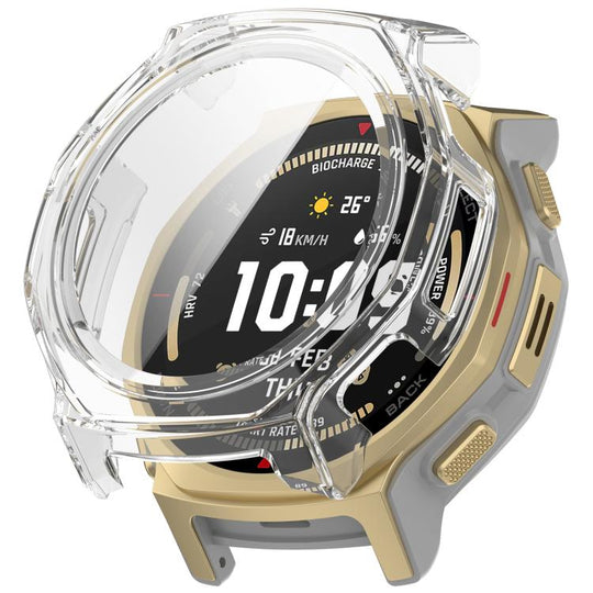 For Amazfit T-Rex 3 Pro 44mm Tempered Film Integrated PC Watch Protective Cover(Transparent)