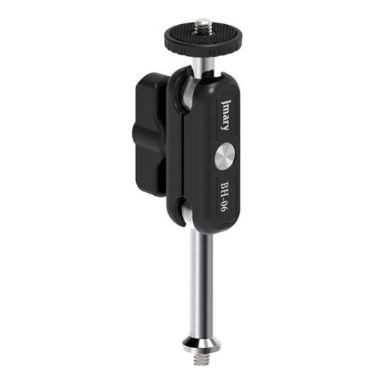 JMARY BH-06 Dual Ball Heads DSLR Camera Video Extension Bracket Aluminum Alloy Magic Arm Holder