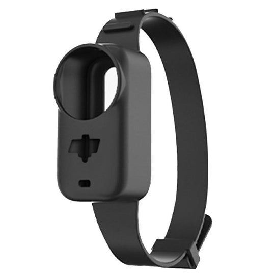 For DJI Osmo Nano Thumb Sports Camera Expansion Strap Silicone Protective Cover(Black)