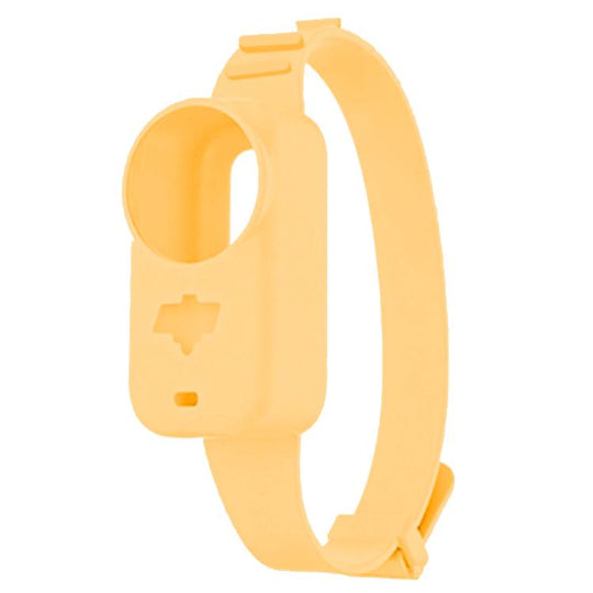 For DJI Osmo Nano Thumb Sports Camera Expansion Strap Silicone Protective Cover(Yellow)