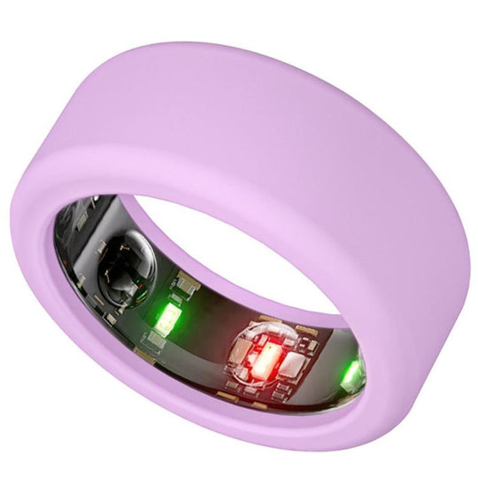 For Oura Ring Gen3 / Samsung Galaxy Ring Silicone Ring Cover, Size:S 5-10(Purple)