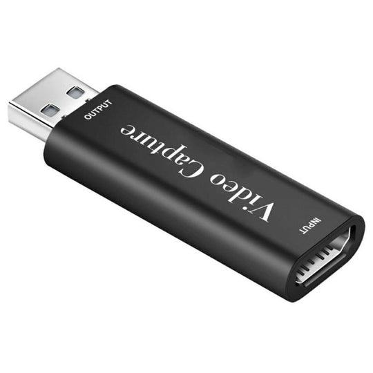HU-01 Game Recording 1080P 60fps Live Streaming Adapter USB Video Capture Card HDMI to USB 2.0