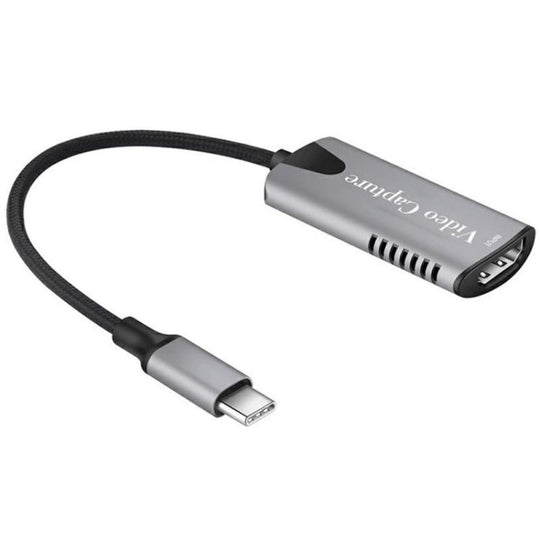 HU-04C 4K Game Streaming Live Broadcast HDMI to Type-C Video Capture Card