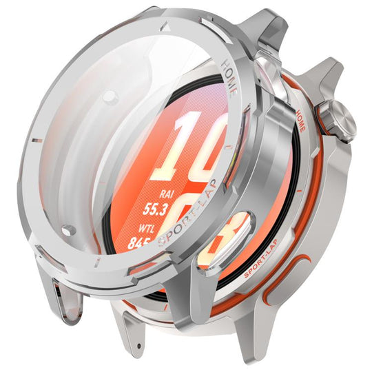 For Huawei Watch GT Runner 2 Electroplated TPU Full Coverage Watch Protective Case(Silver)