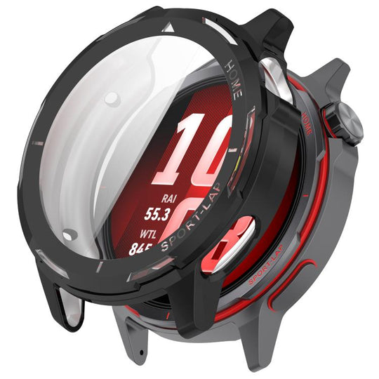For Huawei Watch GT Runner 2 Electroplated TPU Full Coverage Watch Protective Case(Black)