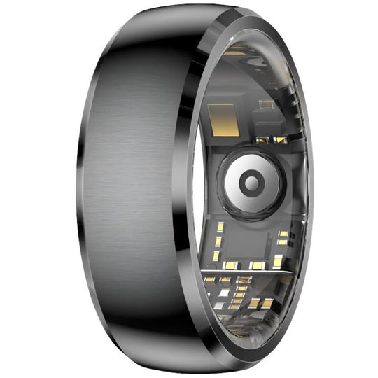 SY15 SIZE 7 Smart Ring, Supports Health Monitoring / Gesture Control(Black)