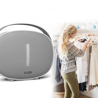 W-KING T8 HIFI Speaker 30W High Power Portable Bluetooth Speaker Wireless with FM Radio for Mobile Bluetooth Speaker(white) - Desktop Speaker by W-KING | Online Shopping UK | buy2fix